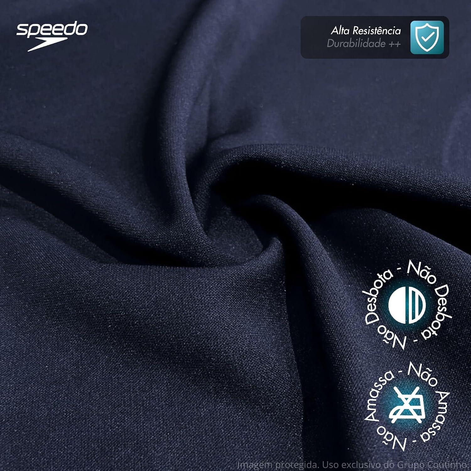 Kit 2 Camisetas Dry Fit Academia Esportiva Masculina Speedo - Imagem 7