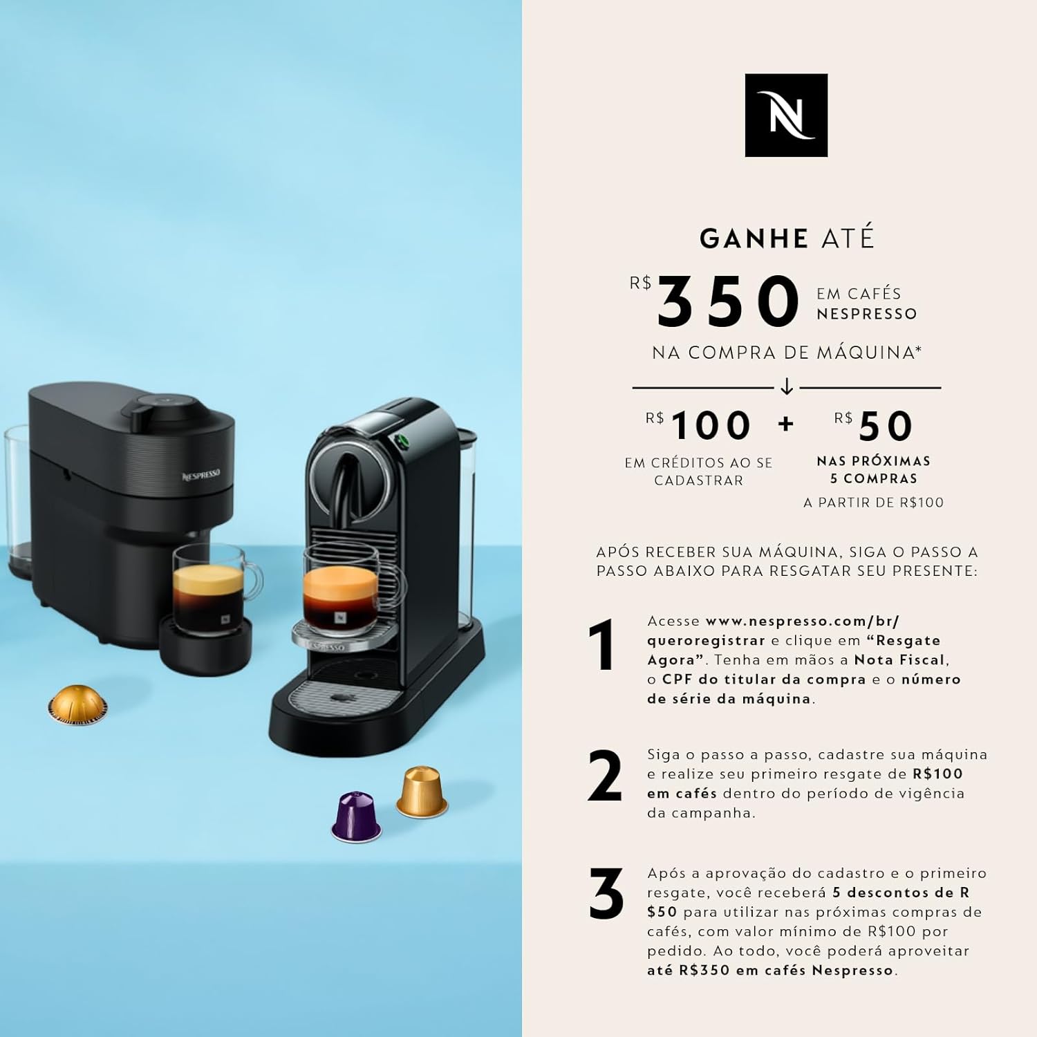 Cafeteira Espresso Nespresso CitiZ Preta 110V - Imagem 3