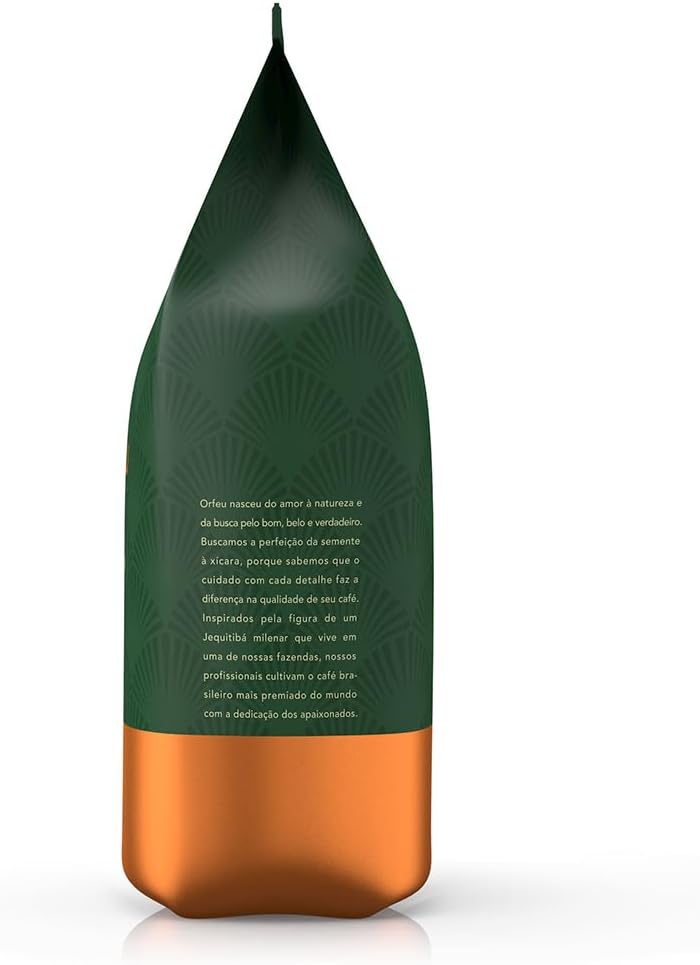 Orfeu Café Clássico em Grãos, 100% Arabica, Torra Média, 1kg - Imagem 3