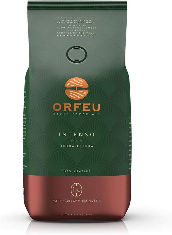 ORFEU Café em Grãos Intenso Torra Escura 1 kg - Imagem 2