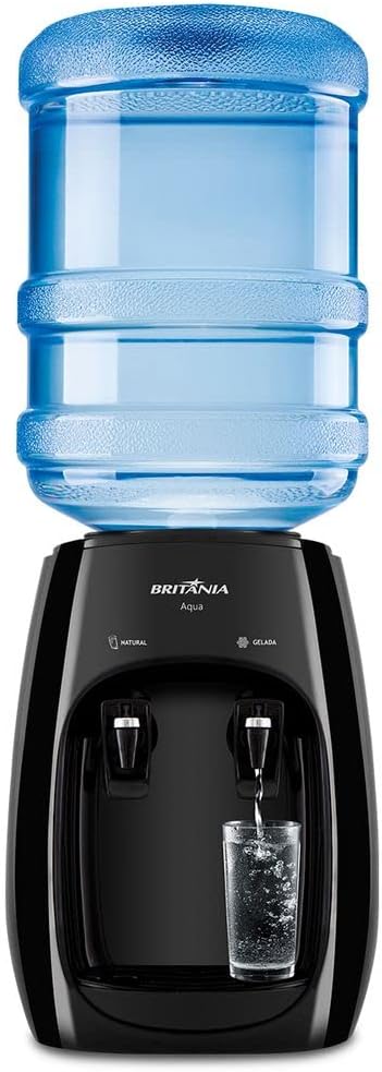 Britânia Bebedouro, Acqua, Preto, Bivolt, Estilo moderno e elegante Plástico - Imagem 4