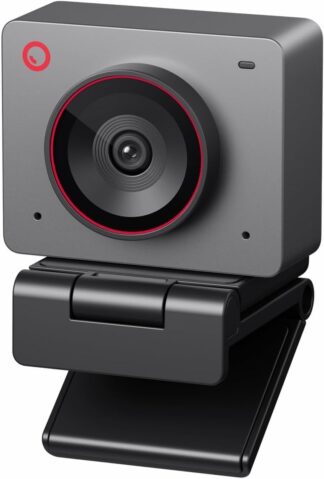 OBSBOT Meet 2-4K Webcam, AI Framing & Autofocus with 1/2″ Sensor,Beauty Mode,Lightweight,Gesture Control,HDR,Dual Microphone,60 FPS, Web Cam for Streaming, Meeting, Gaming OBSBOT Meet 2-4K Webcam, AI Framing & Autofocus with 1/2″ Sensor,Beauty Mode,Lightweight,Gesture Control,HDR,Dual Microphone,60 FPS, Web Cam for Streaming, Meeting, Gaming