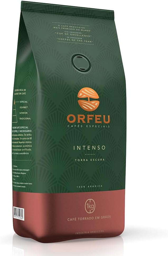 ORFEU Café em Grãos Intenso Torra Escura 1 kg