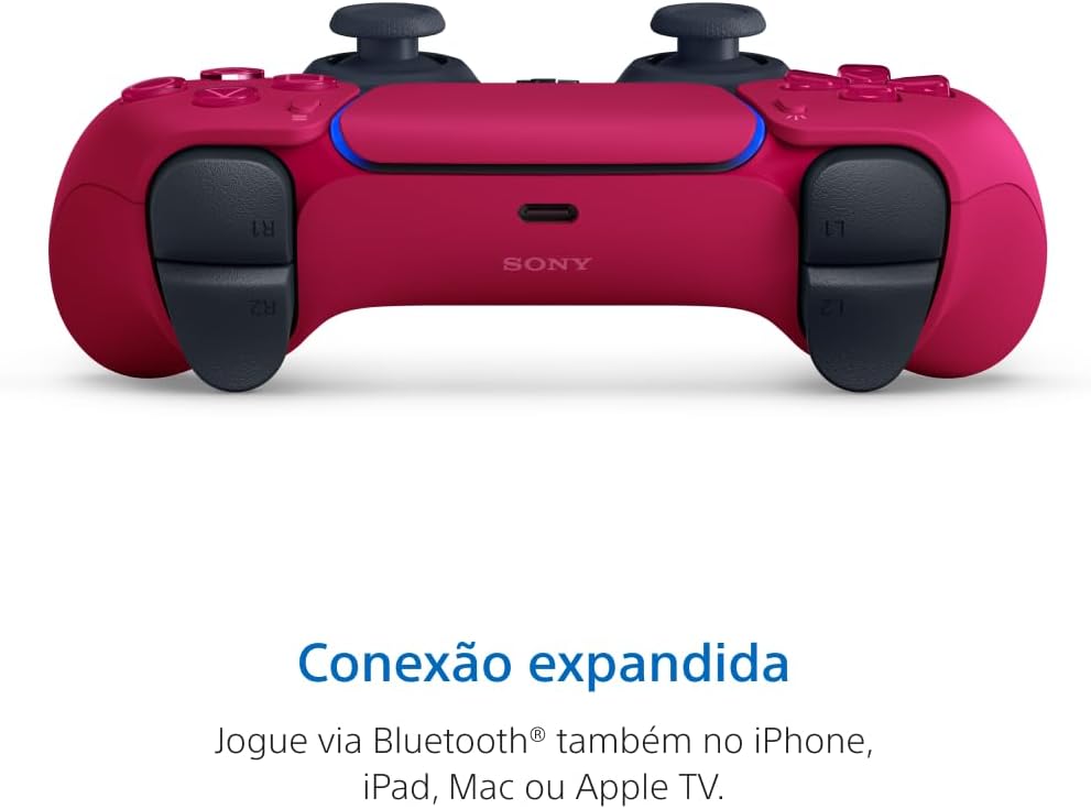 Controle sem fio PlayStation DualSense™ – Cosmic Red - Imagem 2