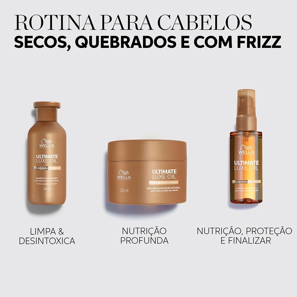 Máscara Wella Professionals Ultimate Luxe Oil 500ml - Imagem 7