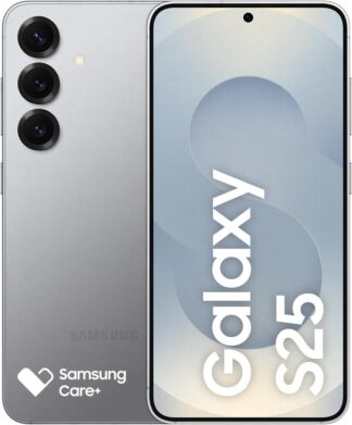 Celular Samsung Galaxy S25 5G, 128GB, 12GB RAM, Câmera Tripla de 50+12+10, Tela Grande de 6.2″, Prata