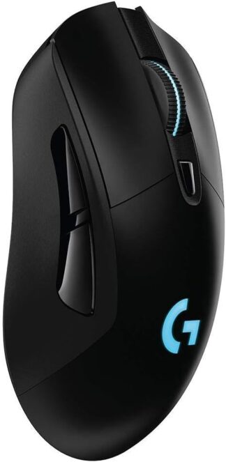 Mouse Gamer Sem Fio Logitech G703 LIGHTSPEED com RGB LIGHTSYNC, 6 Botões Programáveis, Sensor HERO 25K e Bateria Recarregável – Compatível com POWERPLAY