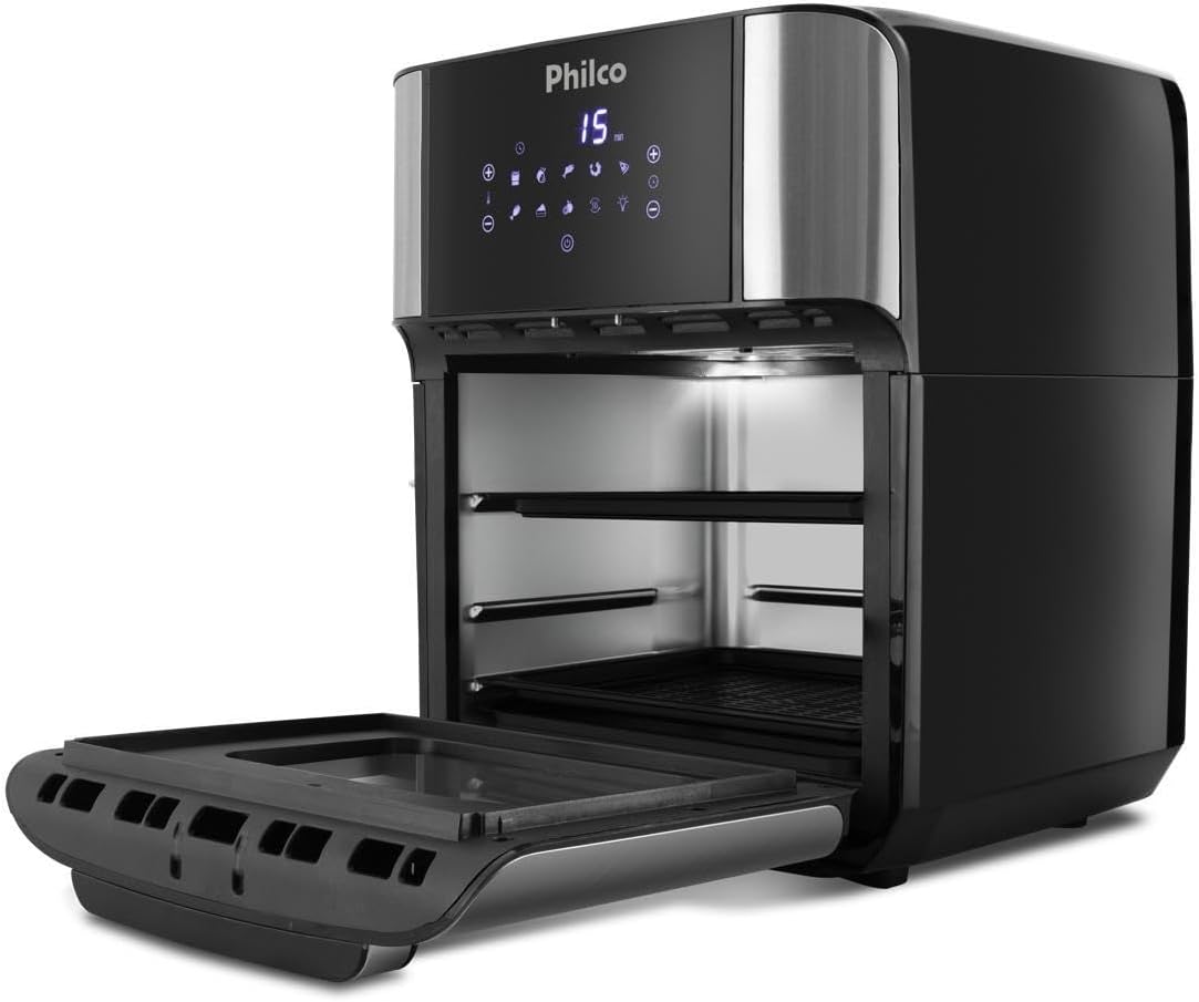 Fritadeira Philco Air Fryer Oven 12L PFR2200P - 127V - Imagem 9