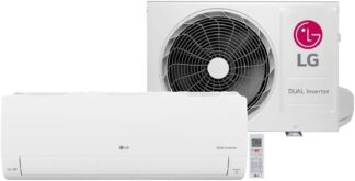 Ar Condicionado Split 12000 Btus Lg Dual Inverter Voice +ia Frio S3nq12ja31l.eb2gam1-220v