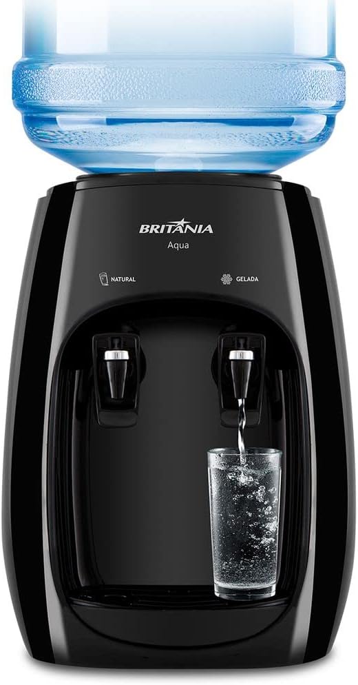 Britânia Bebedouro, Acqua, Preto, Bivolt, Estilo moderno e elegante Plástico - Imagem 3
