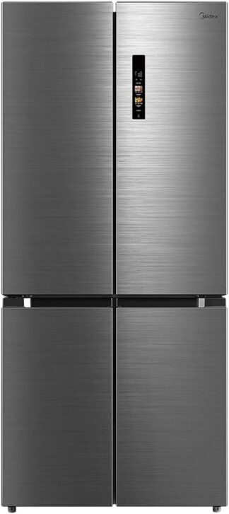 Geladeira Frost Free 4P 474L Inverter Smart cor Inox Midea MD-RF691FGD463 – Bivolt