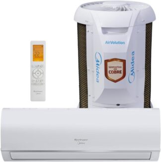 Ar Condicionado Split Hi Wall Springer Midea AirVolution 22000 BTU/h Frio 42AFFCI22S5-220 Volts