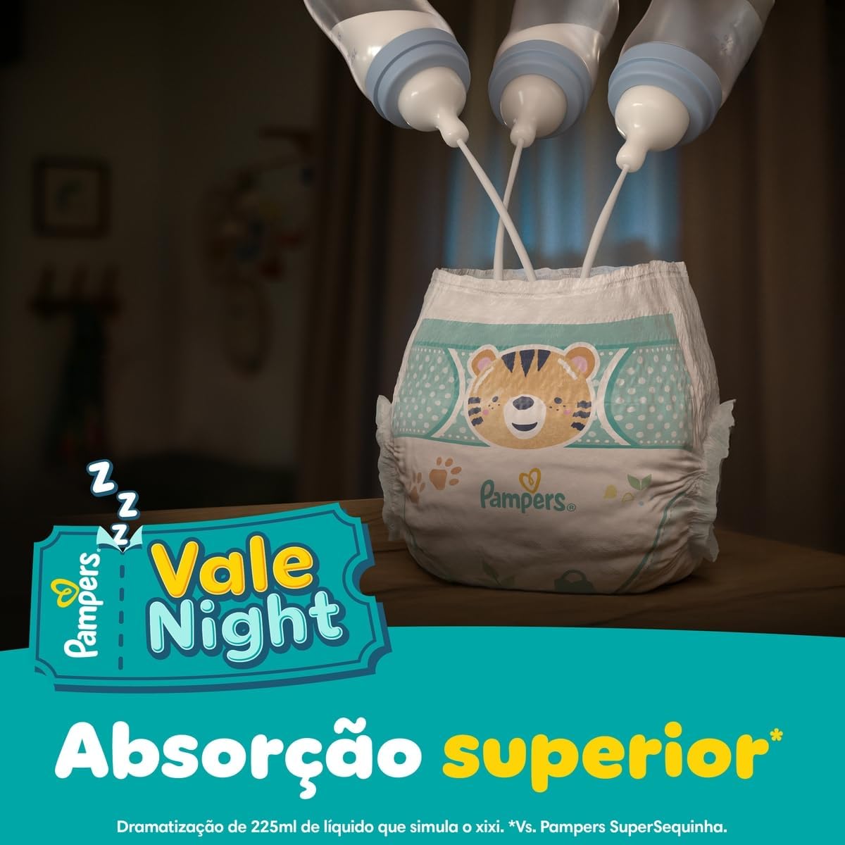 Fralda Pampers Pants Ajuste Total Tamanho XXXG,108 Unidades - Imagem 5
