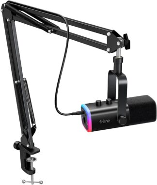 FIFINE AM8T conjunto de microfone para jogos XLR/USB,para PC Podcasting FIFINE AM8T conjunto de microfone para jogos XLR/USB,para PC Podcasting