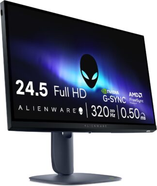 Monitor Gamer Alienware 25″, Full Hd, 320 Hz, Fast Ips, Aw2525hm