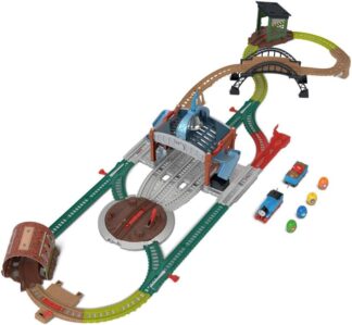 Thomas e Seus Amigos Pista de Brinquedo Motorizada Entregue os Barris! para crianças a partir de 3 anos Thomas e Seus Amigos Pista de Brinquedo Motorizada Entregue os Barris! para crianças a partir de 3 anos