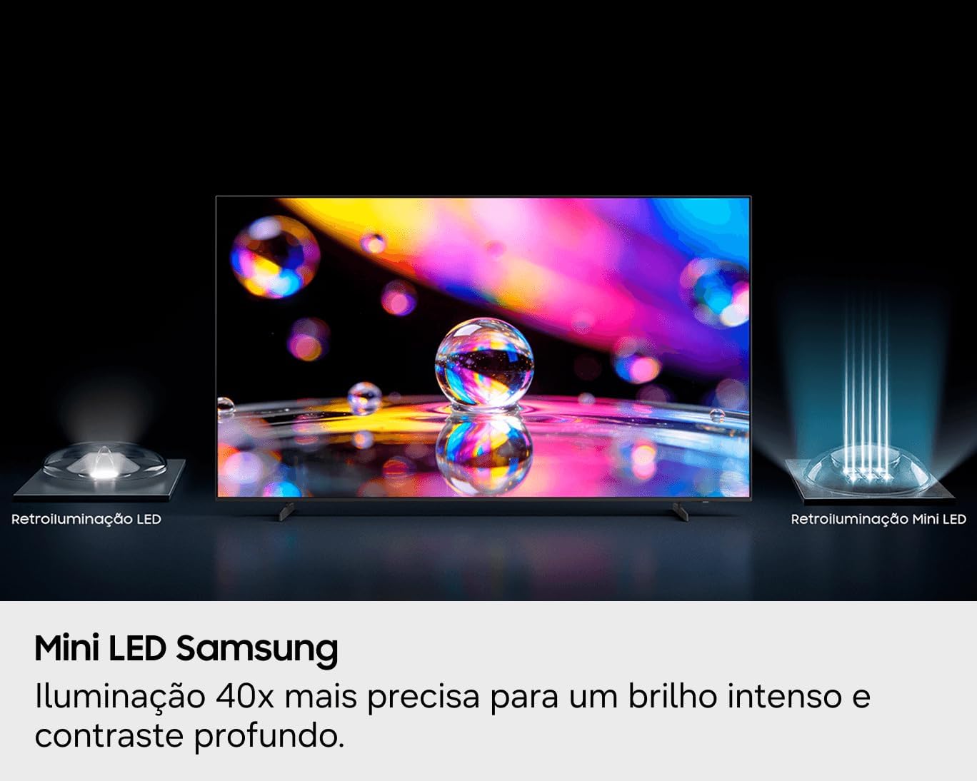 Samsung Smart TV 65" MiniLED 4K M75H - Imagem 4