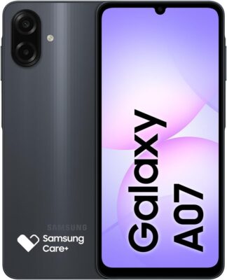 Celular Samsung Galaxy A07 128GB, 4GB, Câm. 50MP, Tela 6.7″- Preto Celular Samsung Galaxy A07 128GB, 4GB, Câm. 50MP, Tela 6.7″- Preto