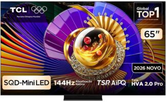 Smart TV TCL 65 Polegadas SQD-Mini LED 4K C7L WiFi Bluetooth Google TV HDR10+ Ultra Slim 65C7L Smart TV TCL 65 Polegadas SQD-Mini LED 4K C7L WiFi Bluetooth Google TV HDR10+ Ultra Slim 65C7L