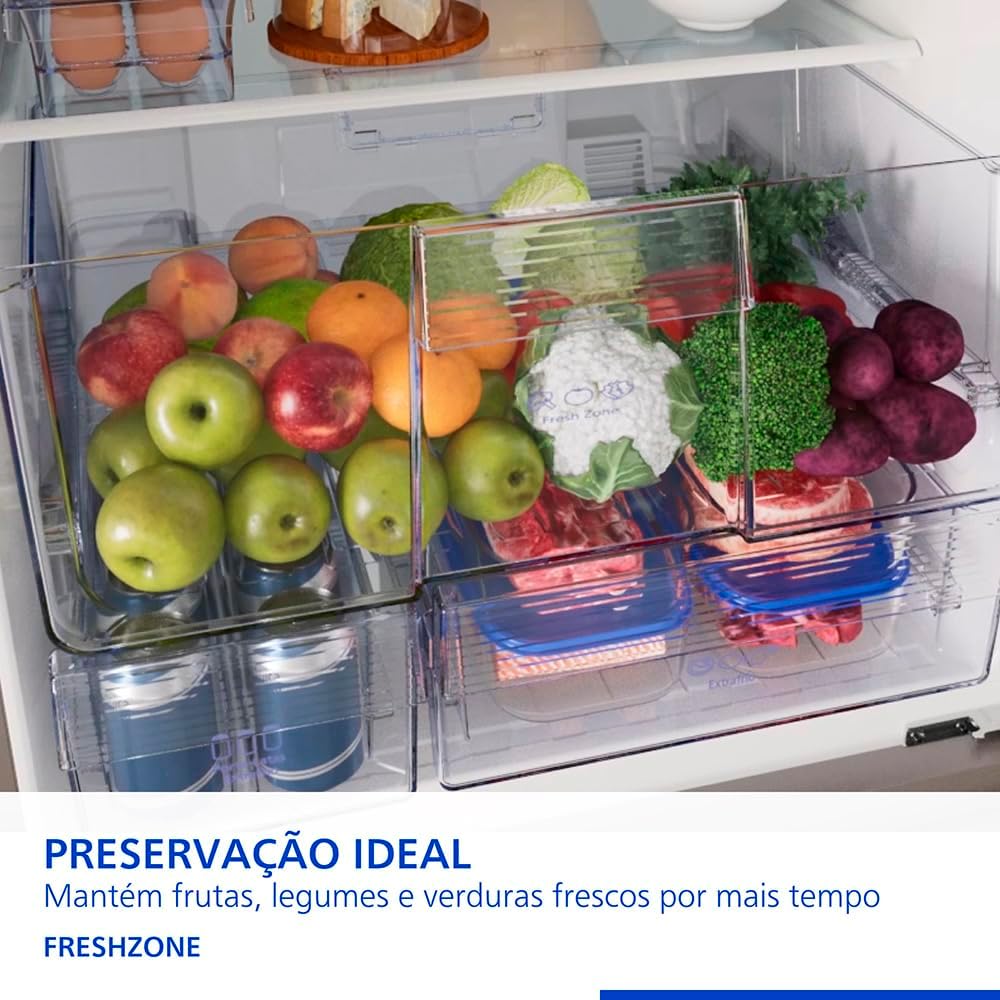 Geladeira Panasonic BB64PV2XC Frost Free Inverter 475L Aço Escovado Bivolt - Imagem 7