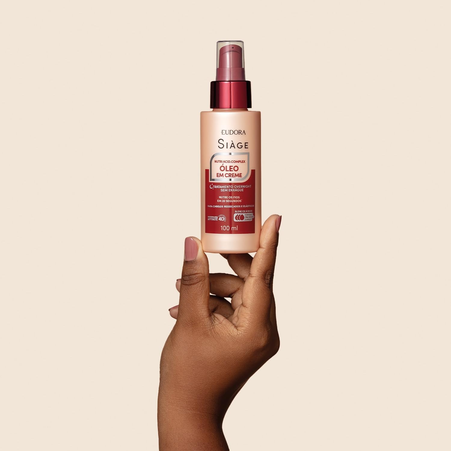 Eudora Siàge Nutri Acid.Complex Óleo em Creme 100ml - Imagem 6
