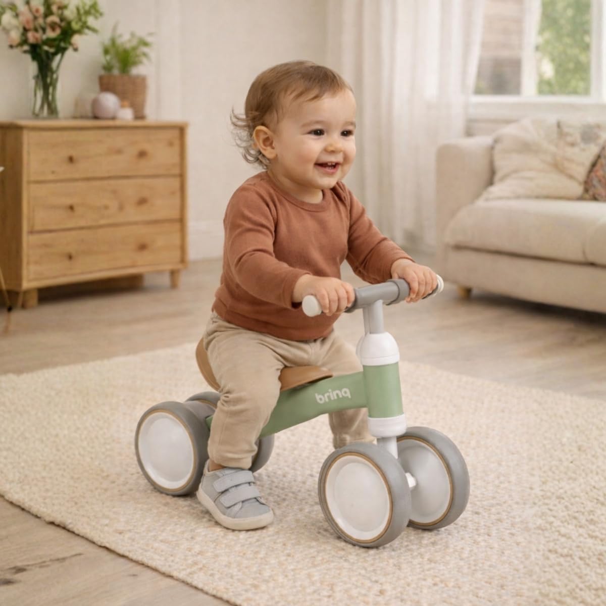 Bicicleta de Equilibrio Andador Infantil sem Pedal para Criança - Imagem 3
