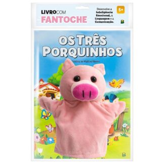 Livro com Fantoche: Três Porquinhos, Os