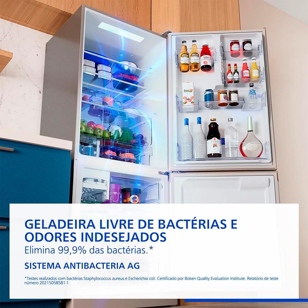 Geladeira Panasonic BB64PV2XC Frost Free Inverter 475L Aço Escovado Bivolt - Imagem 6