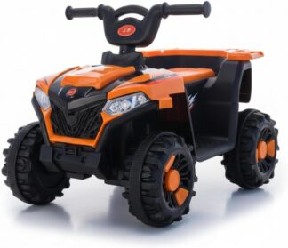 Mini Quadriciclo Elétrico Infantil Bateria 6v com Luz e Som Música (Laranja) Mini Quadriciclo Elétrico Infantil Bateria 6v com Luz e Som Música (Laranja)