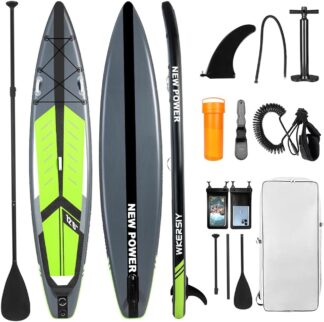 Prancha de Surf Verde, Stand Up Paddle, Prancha Stand Up Paddle Inflavel, Prancha Stand up Inflavel, Kit Prancha de Remo Inflável, Inclui Vários Acessórios, como Bomba Manual, Trela, Nadadeiras Prancha de Surf Verde, Stand Up Paddle, Prancha Stand Up Paddle Inflavel, Prancha Stand up Inflavel, Kit Prancha de Remo Inflável, Inclui Vários Acessórios, como Bomba Manual, Trela, Nadadeiras