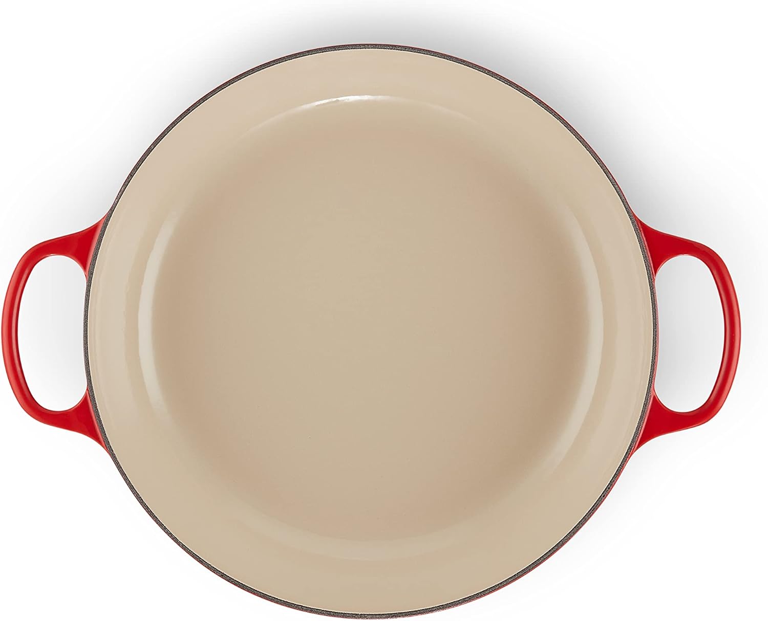 Le Creuset Grelha de ferro fundido esmaltado, 5 qt., Cerise - Imagem 3