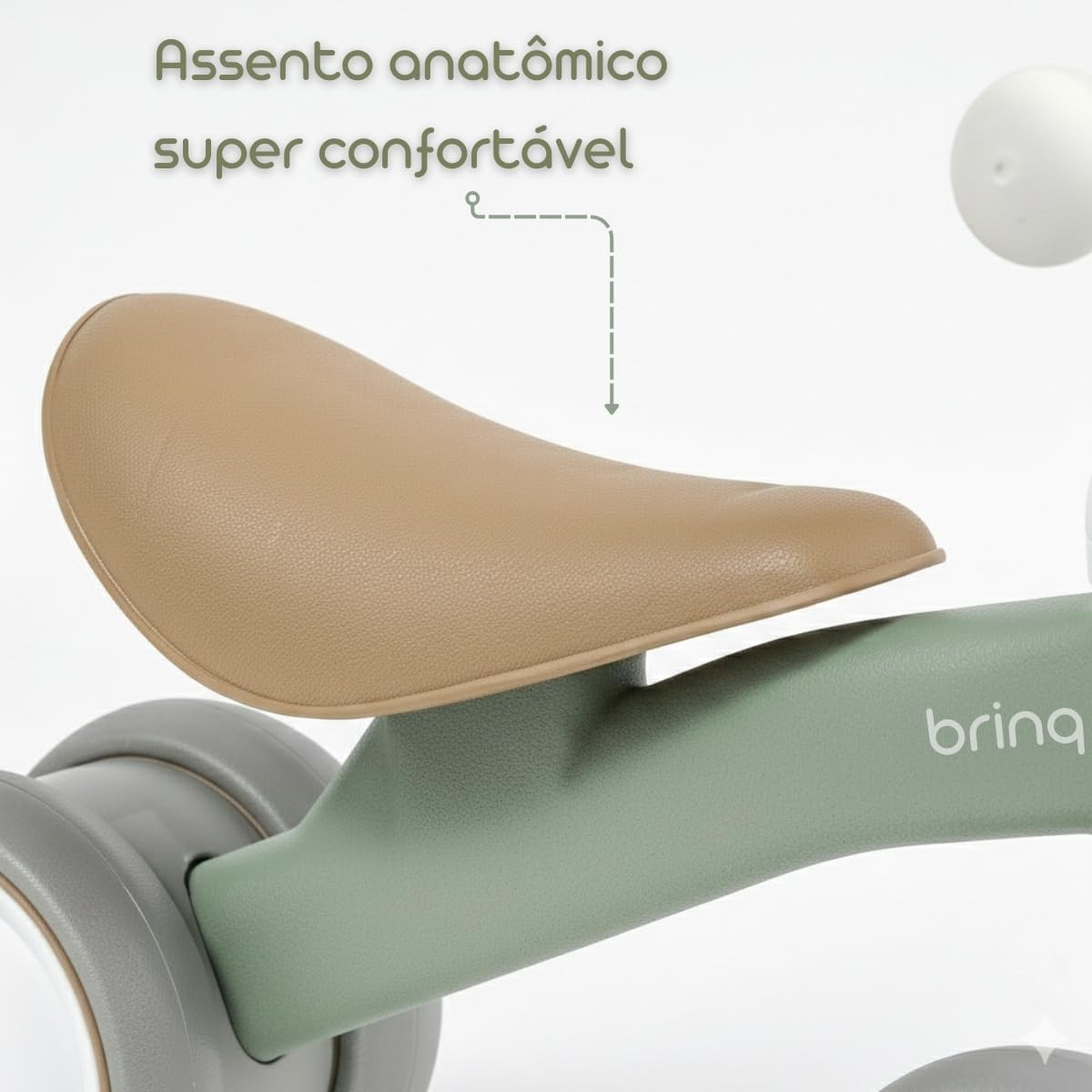 Bicicleta de Equilibrio Andador Infantil sem Pedal para Criança - Imagem 5
