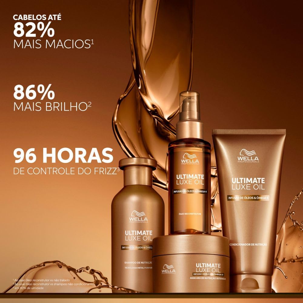 Máscara Wella Professionals Ultimate Luxe Oil 500ml - Imagem 8