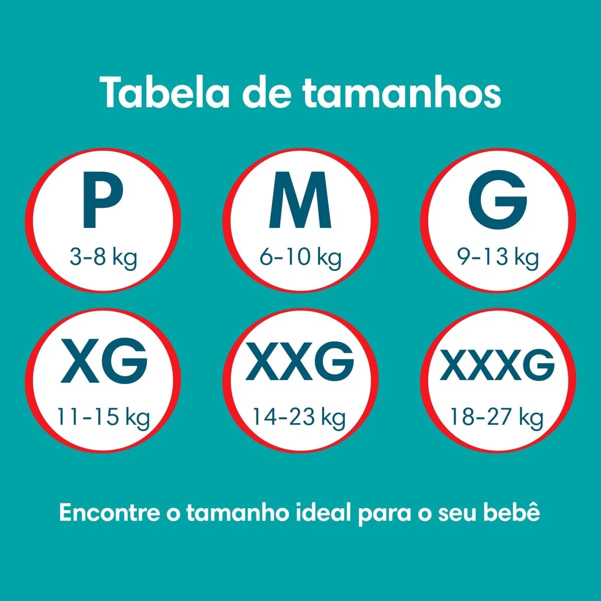 Fralda Pampers Pants Ajuste Total Tamanho XXXG,108 Unidades - Imagem 9