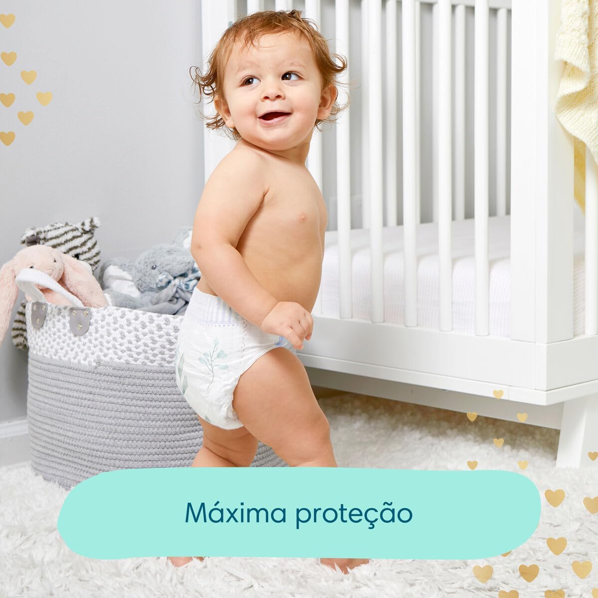Fralda Pampers Premium Care M - 160 fraldas - Imagem 5