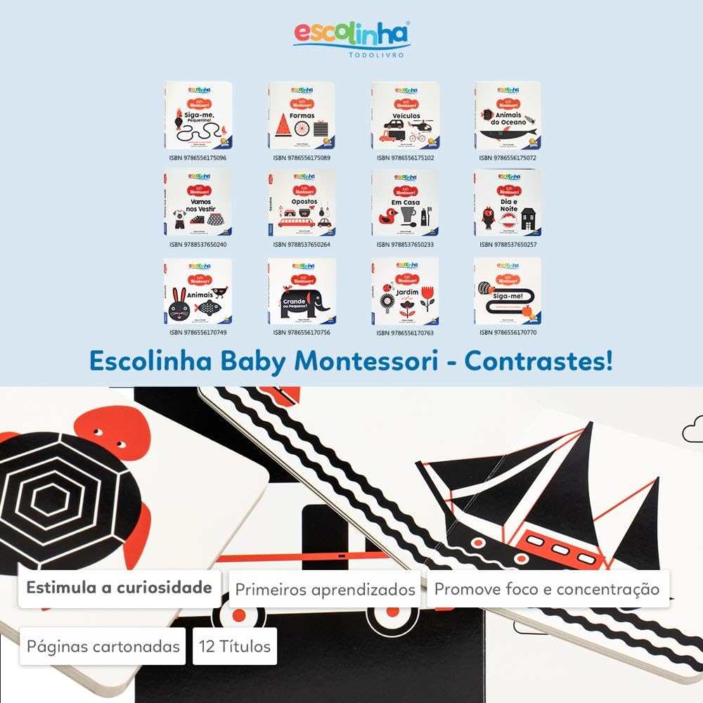 Escolinha Baby Montessori - Contrastes! Grande ou Pequeno? - Imagem 2