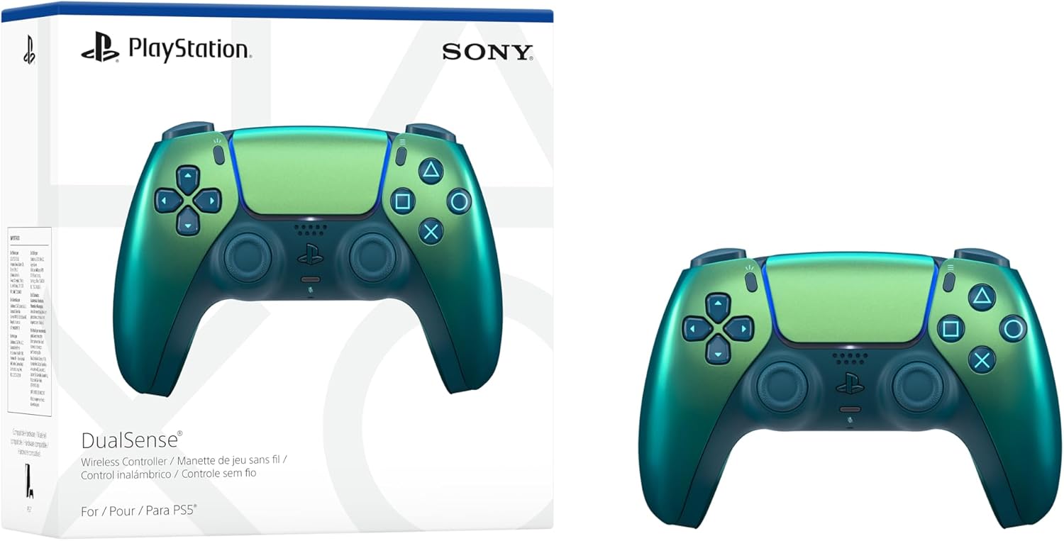 Controle sem fio PlayStation DualSense™ – Chroma Teal - Imagem 7