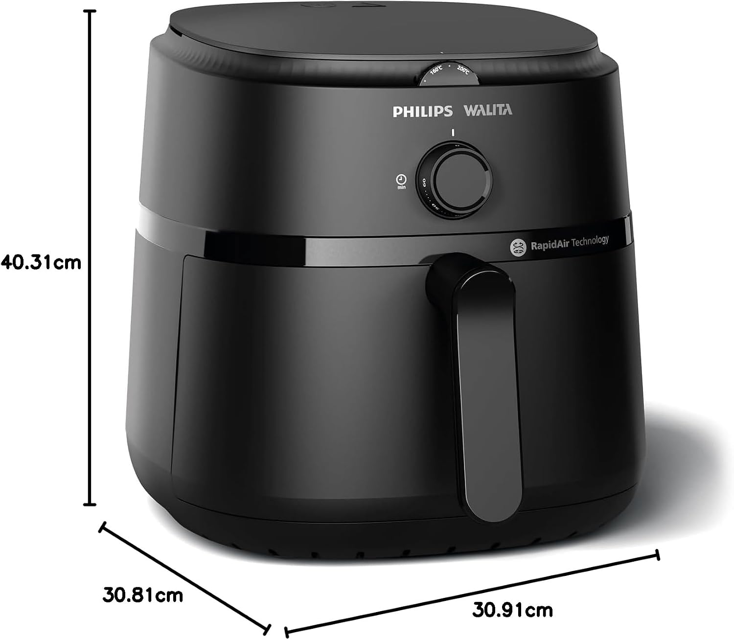 Philips Walita Fritadeira Airfryer Série 1000 XL 6,2L, Preta, 220V - Imagem 10