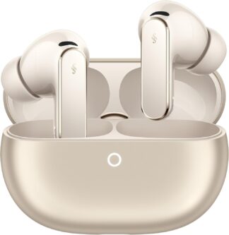 Fone de Ouvido Sem Fio, HUAWEI FreeBuds Pro 5, Cancelamento de Ruído com IA de Motor Duplo, Som Ultra Imersivo, Chamadas Estáveis e Nítidas, IP57, Até 38 horas Autonomia de Bateria, Areia