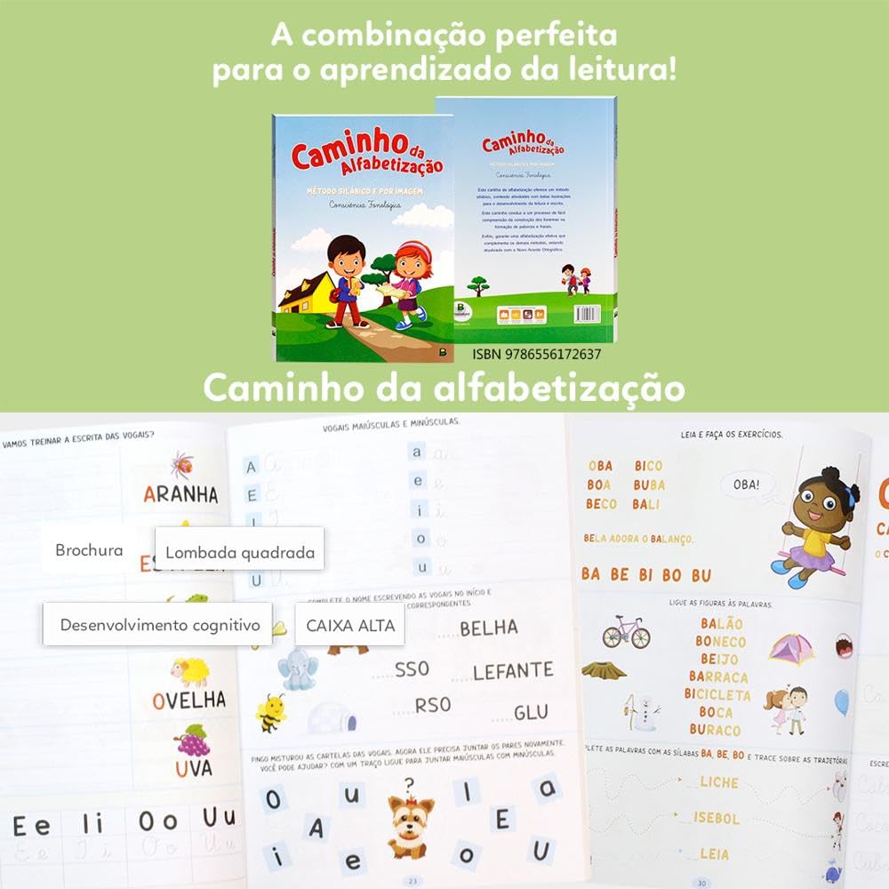 Caminho da Alfabetização: Minha primeira cartilha - Imagem 7