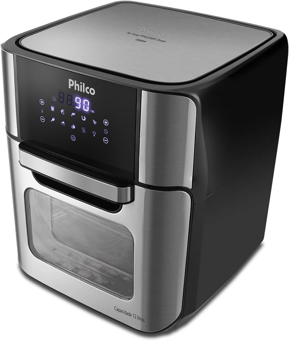 Fritadeira Philco Air Fryer Oven 12L PFR2200P - 127V - Imagem 8