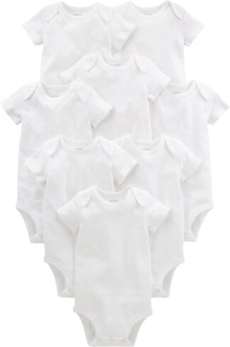 Body Pacote com 8 bodies de manga curta Simple Joys by Carter’sUnisex Bebê Body Pacote com 8 bodies de manga curta Simple Joys by Carter’sUnisex Bebê