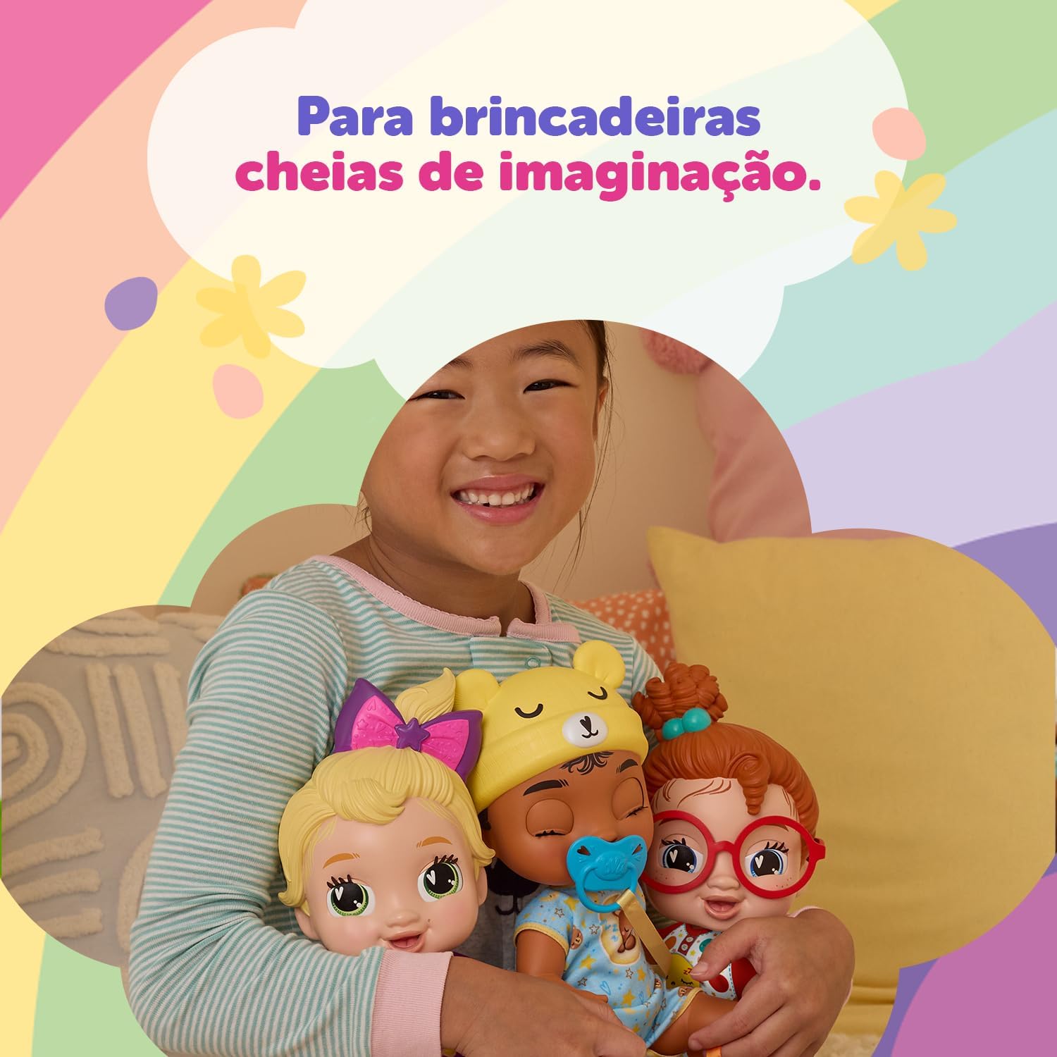 Baby Alive, Boneco, Pequenos Sonhos, Snooze Bear - Cabelos Pretos - Imagem 6