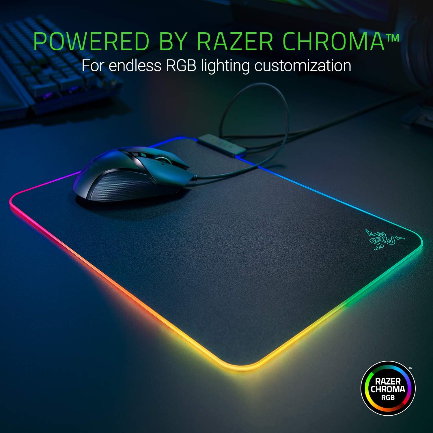 Mouse Pad Duro Razer Firefly V2 - RZ0203020100 - Imagem 2