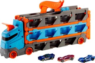 Hot Wheels City Pista de Brinquedo Reboque de Pista de Corridas para crianças a partir de 4 anos Hot Wheels City Pista de Brinquedo Reboque de Pista de Corridas para crianças a partir de 4 anos