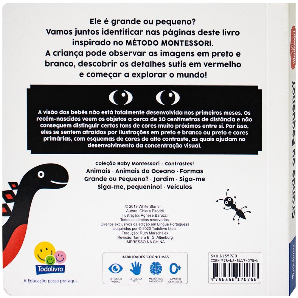 Escolinha Baby Montessori - Contrastes! Grande ou Pequeno? - Imagem 8