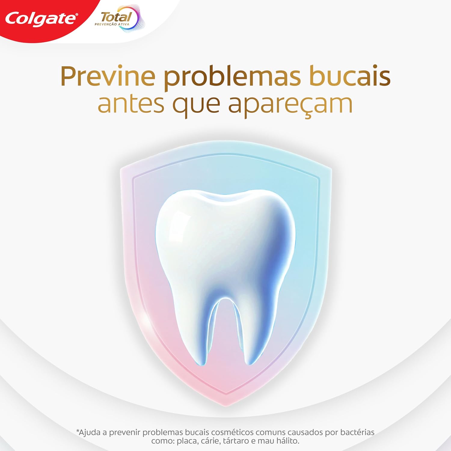 Colgate Total Original Mint Creme Dental com Flúor, 2x180g - Imagem 3