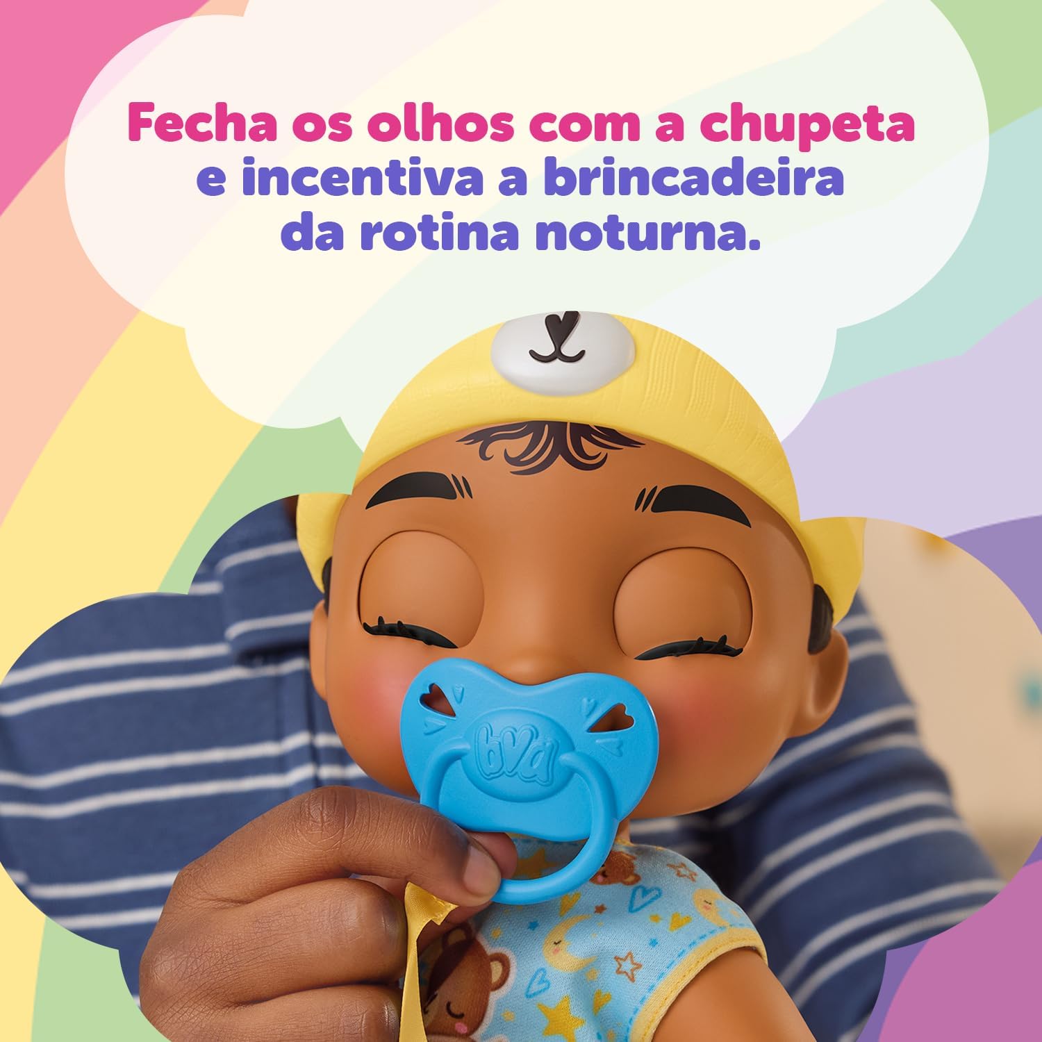 Baby Alive, Boneco, Pequenos Sonhos, Snooze Bear - Cabelos Pretos - Imagem 5