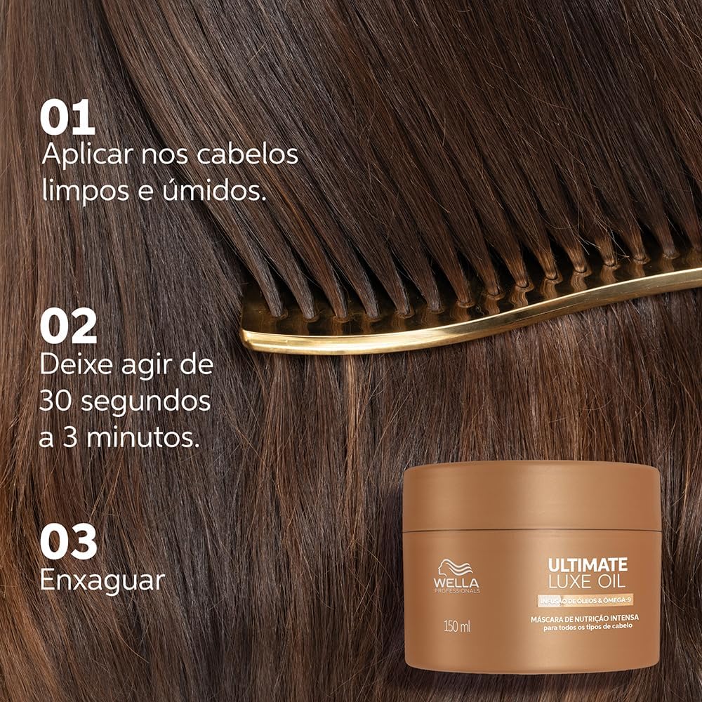 Máscara Wella Professionals Ultimate Luxe Oil 500ml - Imagem 2