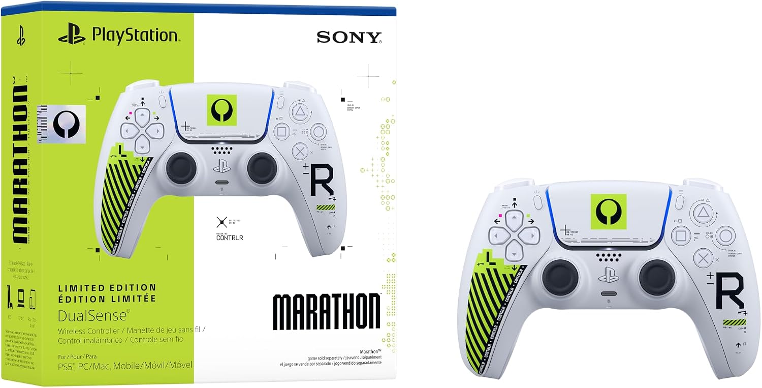 Controle sem fio PlayStation DualSense™ – Edição Limitada Marathon - Imagem 6